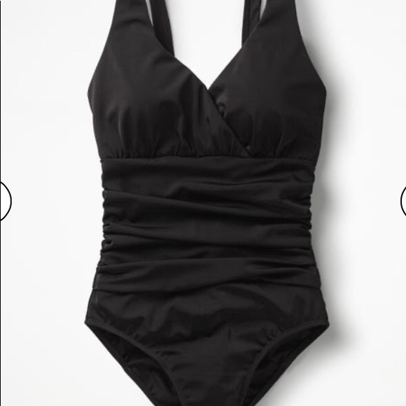 NWT Boden Black Talamanca Swimsuit, size US 6L - Picture 7 of 7